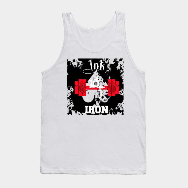 Ink & iron junky Tank Top by Acez_ink